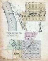 Greenwood, Louisville, Nebraska State Atlas 1885
